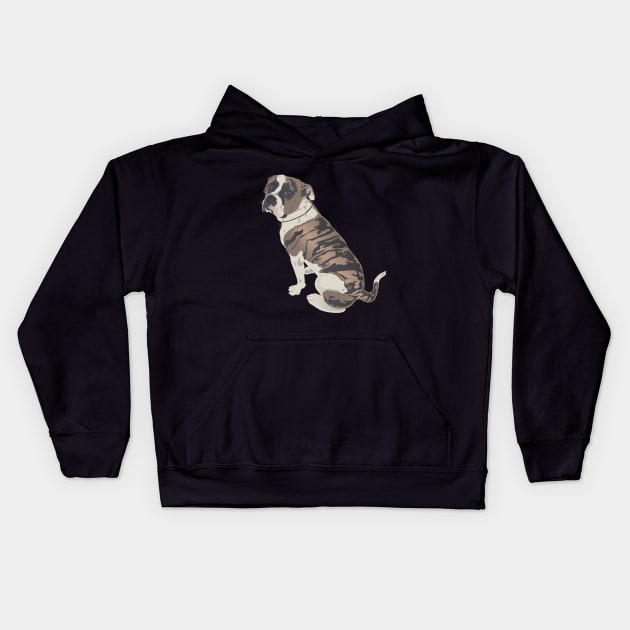 The Boxer Kids Hoodie by The Cuban Witch